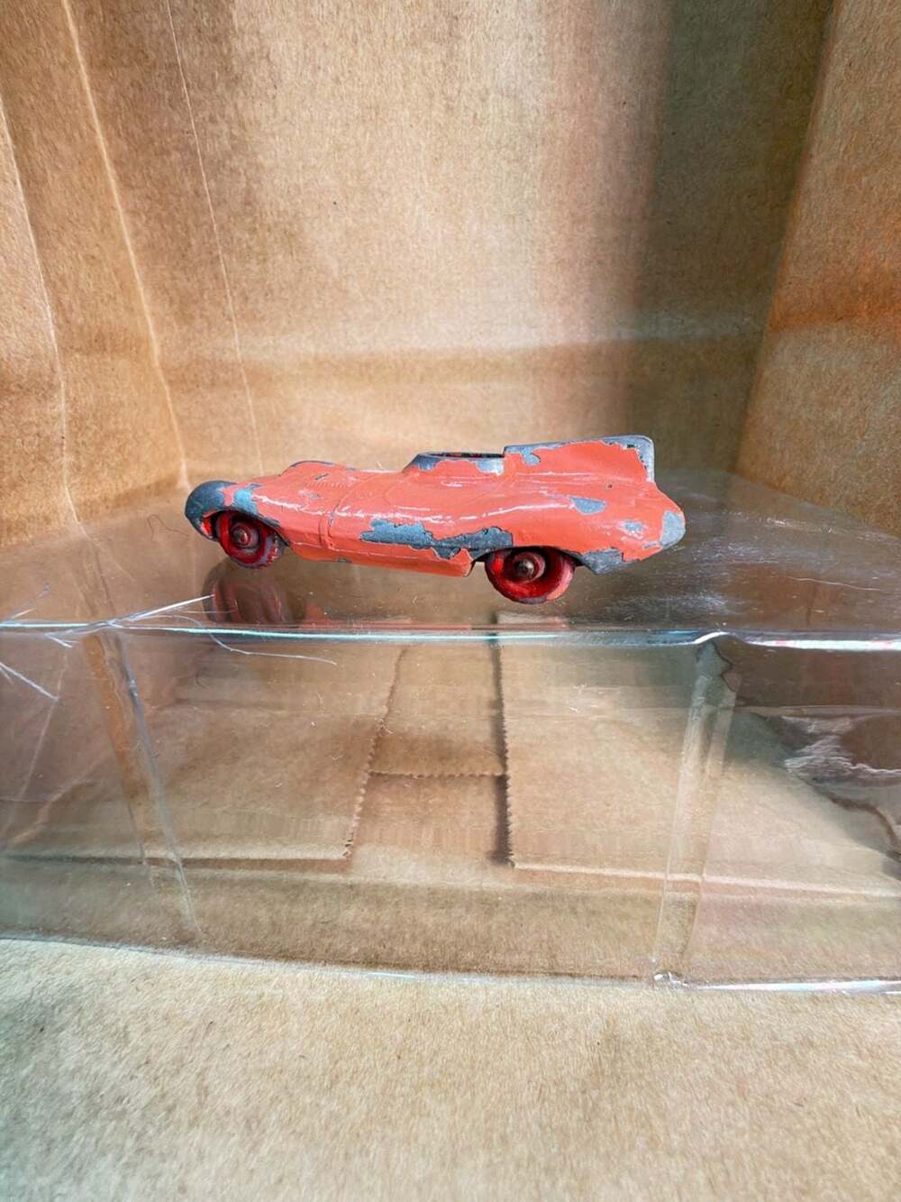 Matchbox Lesney D-Type Jaguar No. 41 Diecast Race Car Red